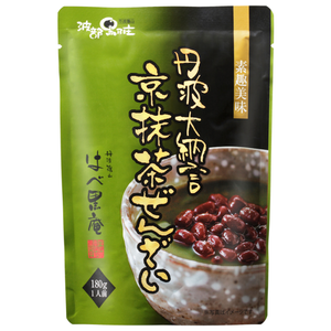 Kikuya Uji Matcha Zenzai Instant Sweet Red Bean Soup 180g - YOYO JAPAN
