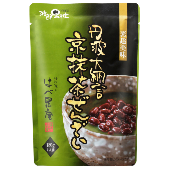 Kikuya Uji Matcha Zenzai Instant Sweet Red Bean Soup 180g - YOYO JAPAN