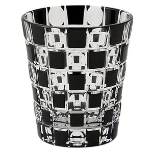 Kimoto Glassware Tokyo Kuroco Edo Kiriko Double Old Fashioned Glass Japan - YOYO JAPAN