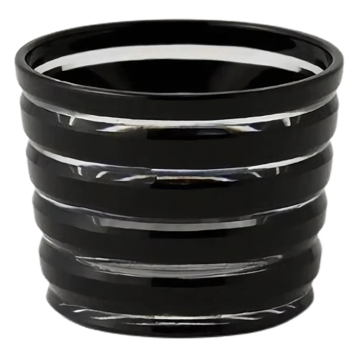 Kimoto Glassware Tokyo Kuroco Edo Kiriko Sake Cup Ring Japan - YOYO JAPAN