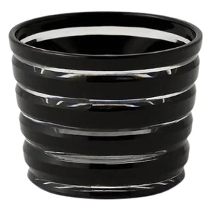 Kimoto Glassware Tokyo Kuroco Edo Kiriko Sake Cup Ring Japan - YOYO JAPAN