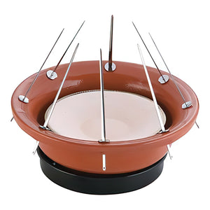 Kinka Ceramic Skewer Charcoal Konro Grill 42cm - YOYO JAPAN