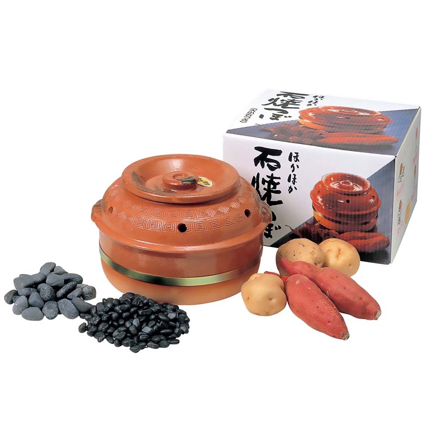 Kinka Ceramics Roasted Japanese Sweet Potato Pot - YOYO JAPAN