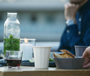 Kinto Alfresco Tumbler 360Ml Beige Dishwasher Safe Outdoor Japan 20702 - YOYO JAPAN