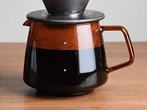 Kinto Japan Coffee Server Sepia Jug 600Ml Amber 21749 - YOYO JAPAN