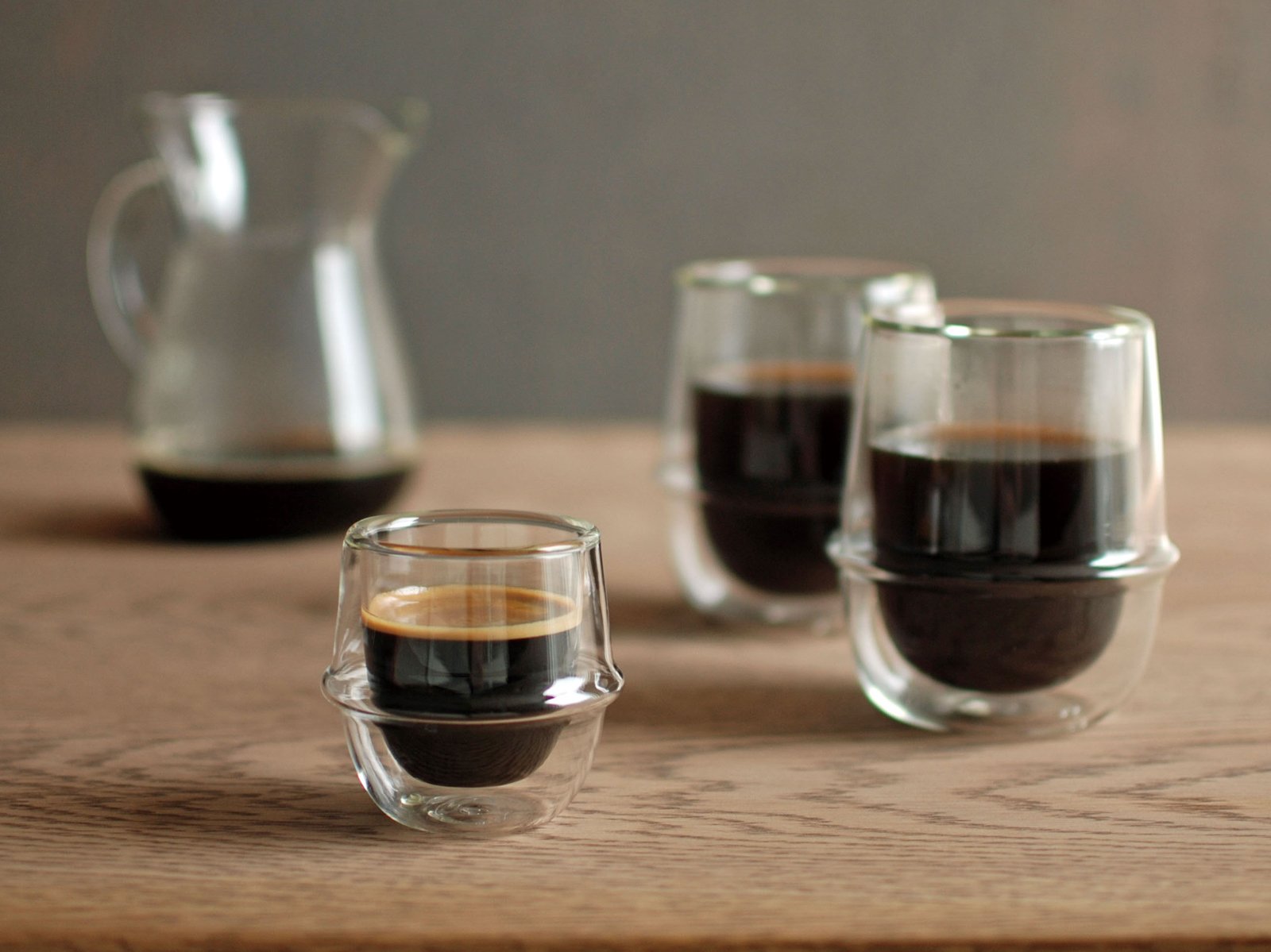 Kinto Kronos Double Wall Glass Coffee Cup 250Ml Japan - 23107 - YOYO JAPAN