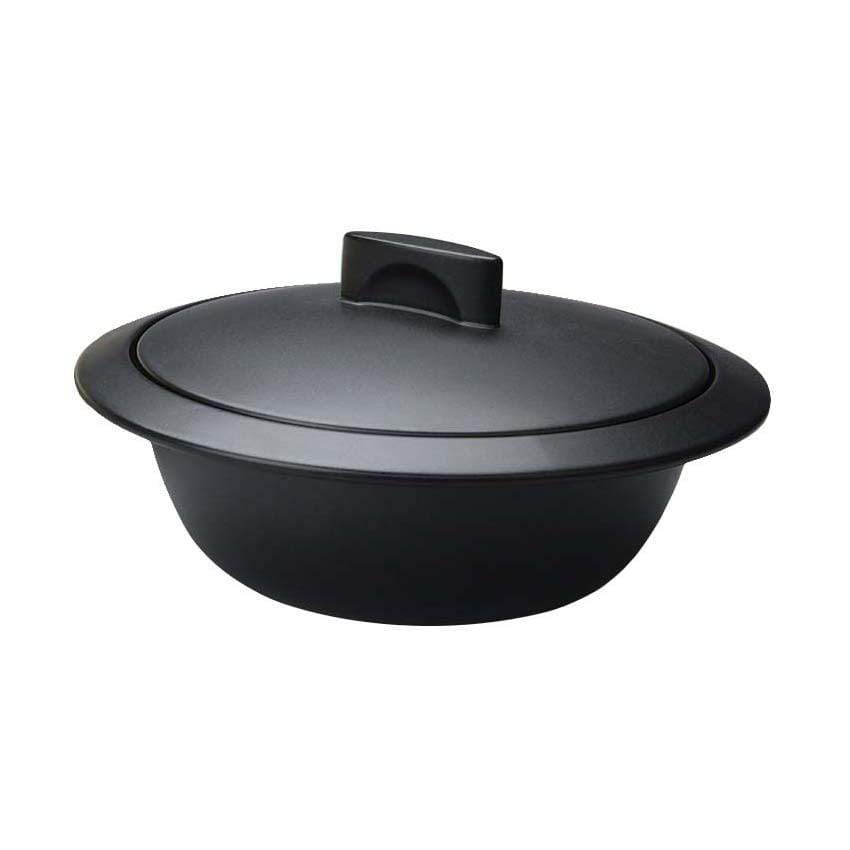 Kogiku Japan Induction Donabe Earthenware Casserole Pot Black - YOYO JAPAN