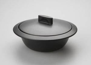 Kogiku Japan Induction Donabe Earthenware Casserole Pot Black - YOYO JAPAN