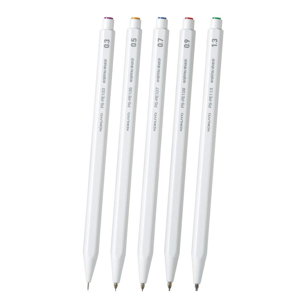 Kokuyo Japan Mechanical Pencil Sharp Writing Set Of 5 - Ps-Pe Wx5Set - YOYO JAPAN