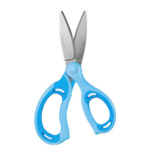 Kokuyo Japan Aerofit Sakusa Glueless Blade Blue Kids Scissors P270B - YOYO JAPAN