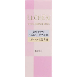 Kose Lecheri Glow Essence Stick Portable Moisturizing Serum Stick 9.5g - YOYO JAPAN