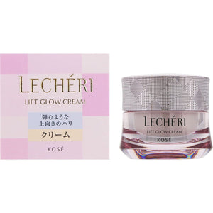 Kose Lecheri Lift Glow Cream Face Lifting Skin Glowing Cream 40g - YOYO JAPAN