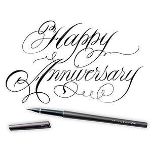 Kuretake Fountain Pen Dp150-8B Tabletop Brush No. 8 Japan - YOYO JAPAN