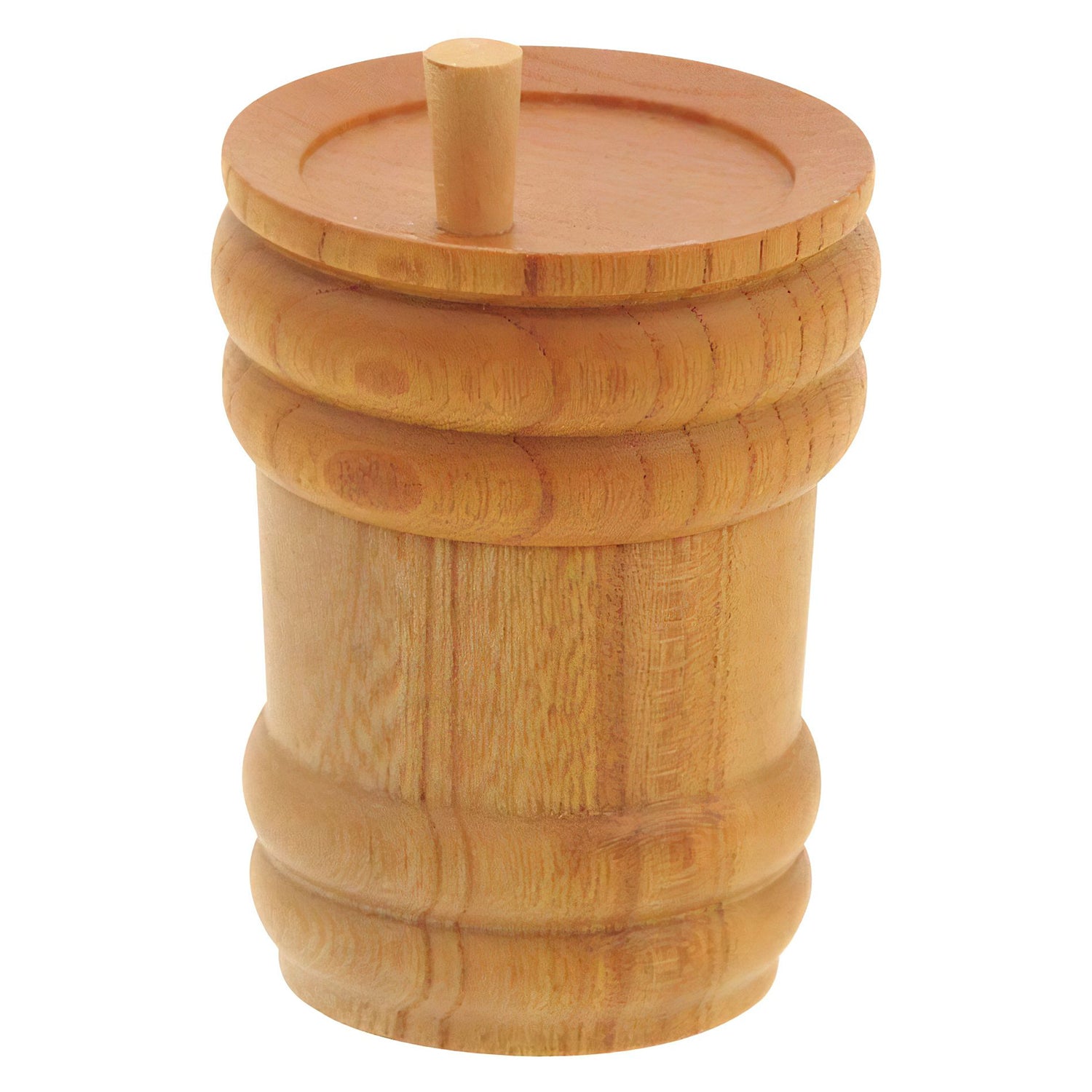 La Luz Wooden Barrel Shaped Shichimi Cruet Natural - YOYO JAPAN