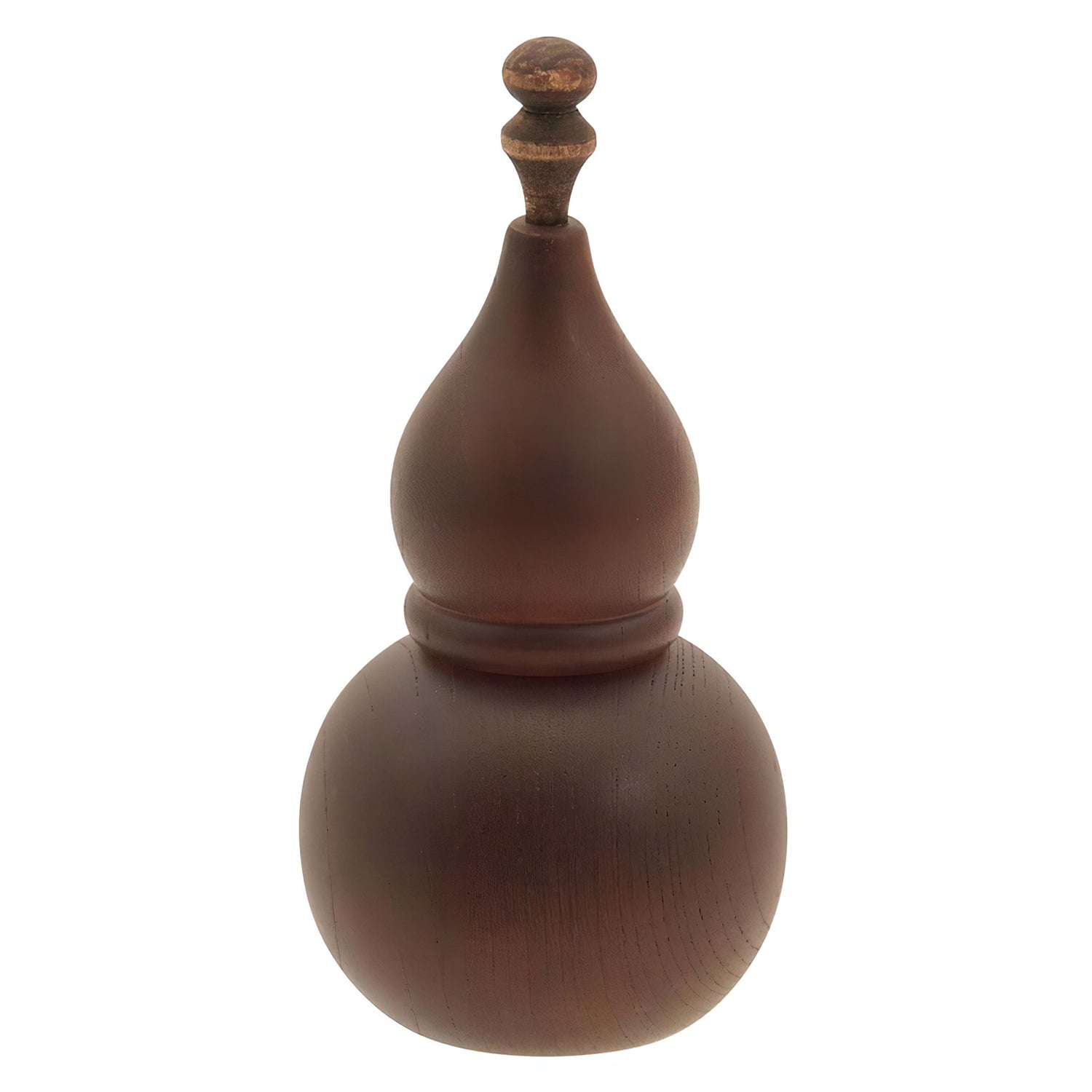 La Luz Wooden Gourd Shaped Shichimi Cruet Large - Brown - YOYO JAPAN