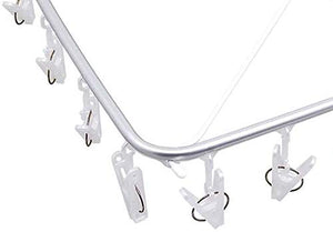 Ohe Laundry Clothesline Hanger Almore Mt Japan 63X35X32.5Cm 32 Pinch Aluminum Frame Durable - YOYO JAPAN