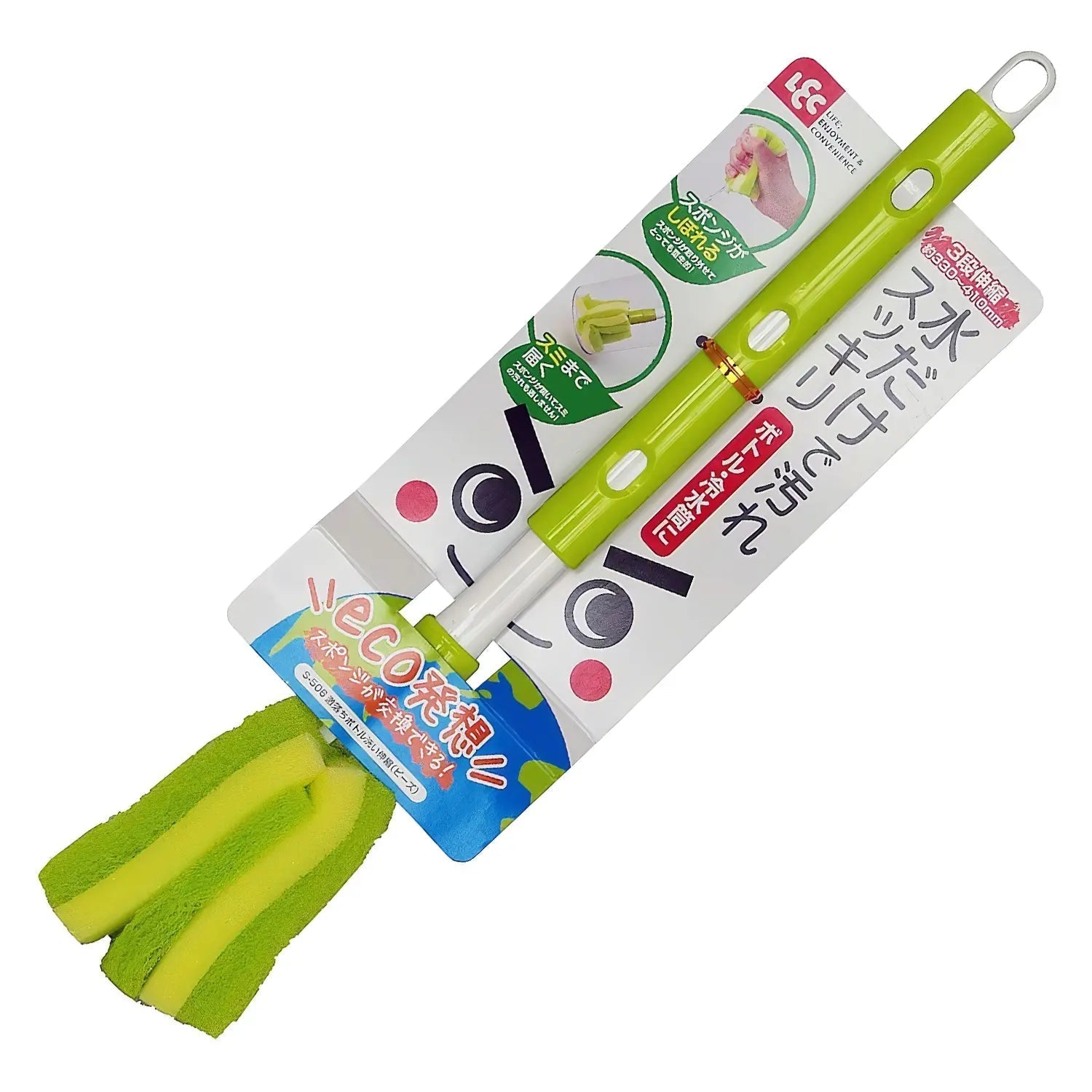 Lec Polyurethane Bottle Cleaning Sponge - YOYO JAPAN