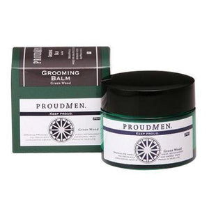 Lenor Proudmen Men's Grooming Balm Green Wood Fragrance Cream 40g - YOYO JAPAN