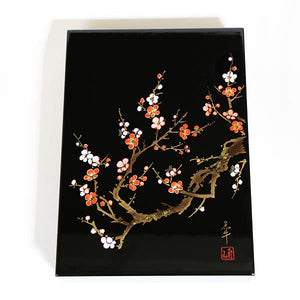 Kobayashi Lacquerware A4 Size Wooden Letter Box File Box For Wedding Family Celebration Housewarming Respect For The Aged Day Mother'S Day 60Th Birthday Gift - Japan - YOYO JAPAN