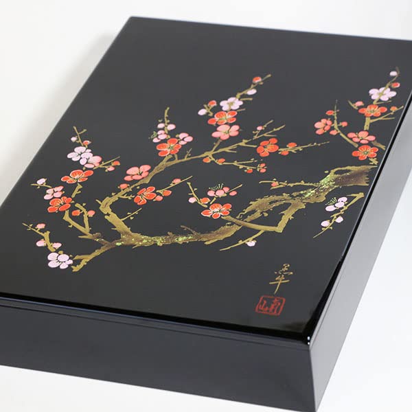 Kobayashi Lacquerware A4 Size Wooden Letter Box File Box For Wedding Family Celebration Housewarming Respect For The Aged Day Mother'S Day 60Th Birthday Gift - Japan - YOYO JAPAN