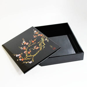Kobayashi Lacquerware A4 Size Wooden Letter Box File Box For Wedding Family Celebration Housewarming Respect For The Aged Day Mother'S Day 60Th Birthday Gift - Japan - YOYO JAPAN