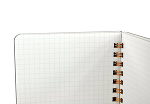 Life Pocket Notebook A6 5mm Grid Blue N196A - Compact and Durable - YOYO JAPAN