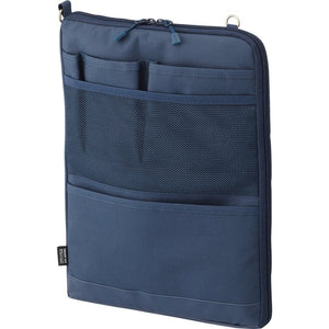 Lihit Lab Bag In Bag A4 Vertical Navy A7683-11 Japan - YOYO JAPAN