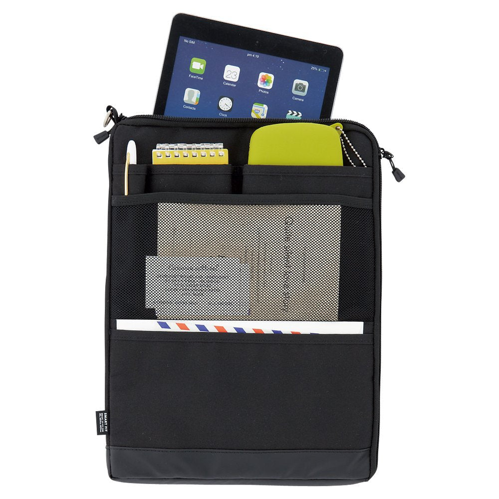 Lihit Lab Bag In Bag A4 Vertical Navy A7683-11 Japan - YOYO JAPAN