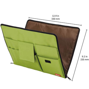 Lihit Lab A7554-6 Bag In Bag Inner Bag A4 Yellow Green - Japan - YOYO JAPAN