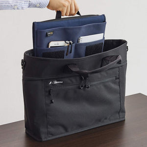 Lihit Lab Cordura Flat Pouch L Black A7768-24 Made In Japan - YOYO JAPAN