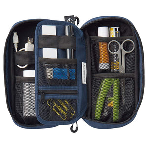 Lihit Lab Japan Cordura Tool Pen Pouch Navy A7764-11 - YOYO JAPAN