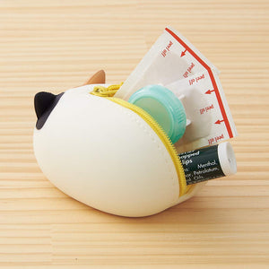 Lihit Lab Japan Lying Pouch Mikeneko A7780-7 - YOYO JAPAN