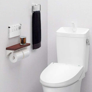 Lixil Inax Double Paper Roller White Shelf Japan Cf-Aa64Ku/Wa - YOYO JAPAN