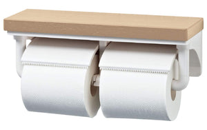 Lixil Inax Double Paper Roller With Shelves Kurie Pail Cf-Aa64Ku/Lp Made In Japan - YOYO JAPAN