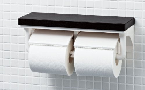 Lixil Japan Rikusiru Inax Toilet Double Paper Roll Shelf Crie Pail Cf-Aa64Ku/Lp - YOYO JAPAN