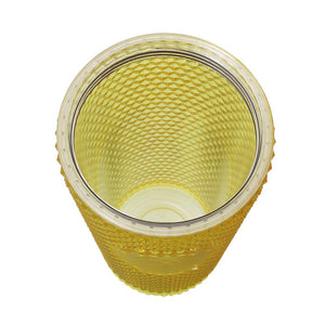 Logo Cold Cup Tumbler Bumpy Yellow 473Ml - YOYO JAPAN