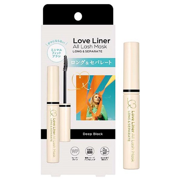 Love Liner All Lash Mask Long & Separating Deep Black Mascara - YOYO JAPAN