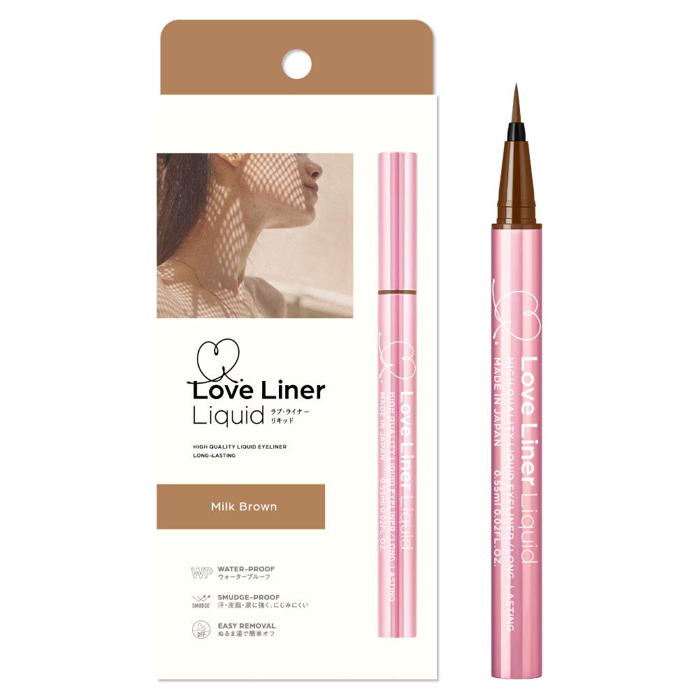 Loveliner Liquid Eyeliner - Milk Brown - Made In Japan - YOYO JAPAN