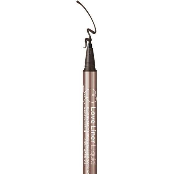 Love Liner Long-Lasting Liquid Waterproof Dark Brown Eyeliner - YOYO JAPAN