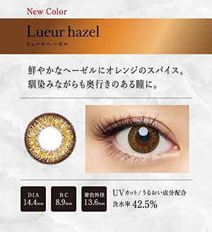 Ravert Loveil Lavert One Day 10 Pieces Lur Hazel Japan -1.75 - YOYO JAPAN