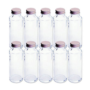 Rhyme Japan Herbarium Cylindrical Glass Bottle 100Cc Set Of 10 - YOYO JAPAN