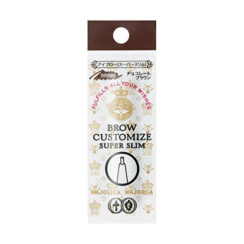 Majolica Majorca Super Slim Blow Customization in Chocolate Brown 0.08G - YOYO JAPAN