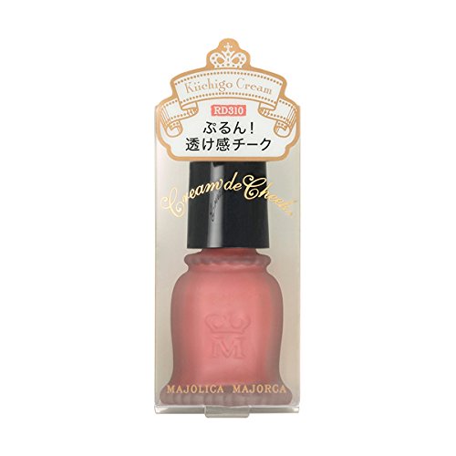 Majolica Majorca Creme De Cheek Coral Cream 5.4ml RD310 - YOYO JAPAN