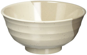 Endo Shoji Japan Gray Stone Udon Bowl Melamine Il-757 Rgl43 - YOYO JAPAN