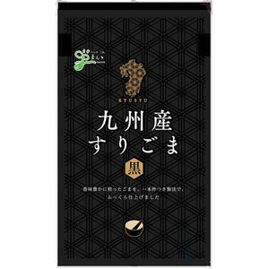 Manten Roasted Japanese Black Sesame Seeds From Kyushu 30g - YOYO JAPAN