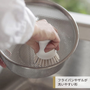 Marna K750W Clean Antibacterial Kitchen Brush Japan - Normal/White/Mini (Handle Included/Freestanding) - YOYO JAPAN