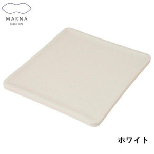 Marna Porous Ceramics Ecocarat Toast Tray White K686W - YOYO JAPAN