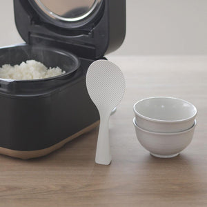 Marna Shamoji Self Standing Rice Scoop Black - YOYO JAPAN