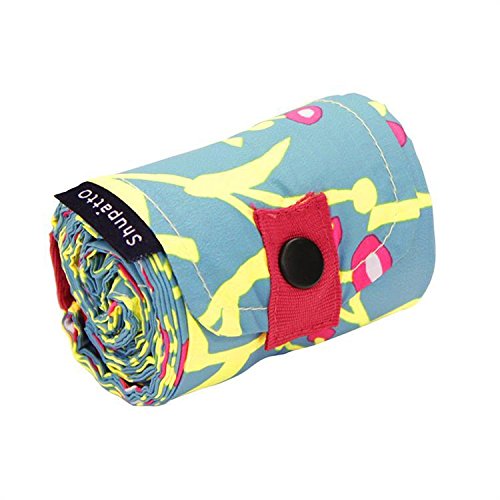 Marna Shupatto Eco Bag S411Ku Compact Flower Bag - Japan - Foldable - YOYO JAPAN