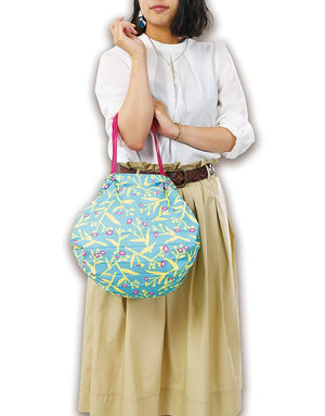 Marna Shupatto Eco Bag S411Ku Compact Flower Bag - Japan - Foldable - YOYO JAPAN